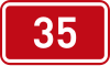 D35 Motorway shield}}