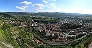 Vista panoramica dalla Rocca del Forte