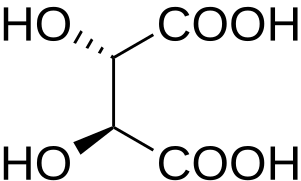 D-(S,S)-(-)-tartaric acid.svg