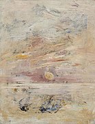 Study of sky, c. 1888–1895, Musée Malraux, Le Havre