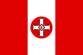 La bandiera del Ku Klux Klan