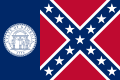 Georgia zászlaja, USA (1956-2001)