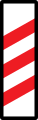 6c: Level crossing mark (right) - Distance to level crossing approx. 240m
