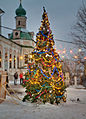 Christmas tree. Pereslavl