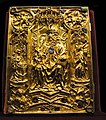 Capa dos Evangelhos da Coroação, parte do tesouro do Sacro Império, prata dourada e joias, c. 1500, Alemanha