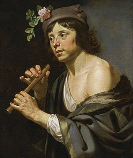 Jan van Bijlert, Pastor con una flauta