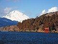 芦ノ湖と富士山 元箱根で撮影 作者：Kentagon