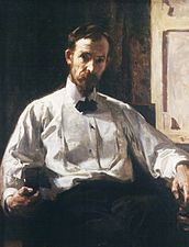 Um auto-retrato de 1908