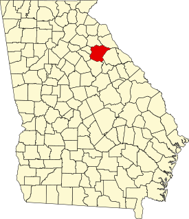 Koort vun Oglethorpe County