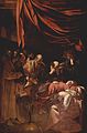 La Mort de la Mare de Déu (~1606). Oli damunt llenç, 369 x 245 cm, París, Museu del Louvre.