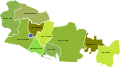 Partidos o Tenencias de la Alcaldía Mayor de San Salvador desde 1658 hasta 1672