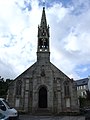 Pont-Aven : l'église paroissiale Saint-Joseph, la façade 3