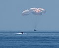 Ammaraggio della Crew Dragon Endeavour nel Golfo del Messico