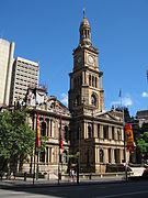 Ayuntamiento de Sydney, en estilo del Segundo Imperio