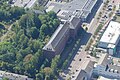 Luftbild des ehemaligen Verwaltungsgebäudes in Chemnitz-Kappel an der Neefestraße