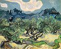 Olijfbomen in berglandschap (1889) Vincent van Gogh, Museum of Modern Art, New York