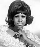 Aretha Franklin, cântăreață americană