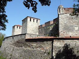 Baba Vida, het beroemde kasteel in de stad Vidin.