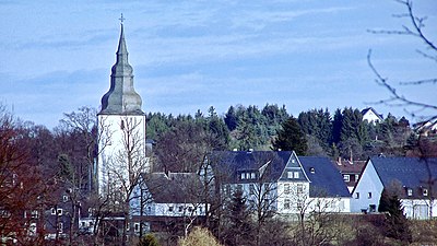 St. Pancratius in het centrum van Belecke