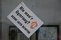 21.8 - 27.8: In'affischa en valisic che dumanda Ble mae'r Gymraeg? 'Nua è il valisic?' per pretender ina nova lescha da linguas per la Valisa.