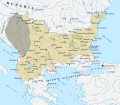 El Primer Imperio búlgaro durante el reinado del zar Simeón[1]​