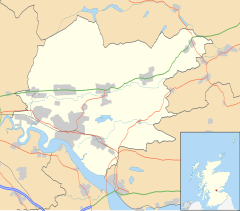 Dollar is located in Clackmannanshire