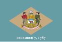 Flag of டெலவெயர்
