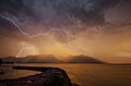 Thunderstorm at Lake Maggiore (view from Luino).