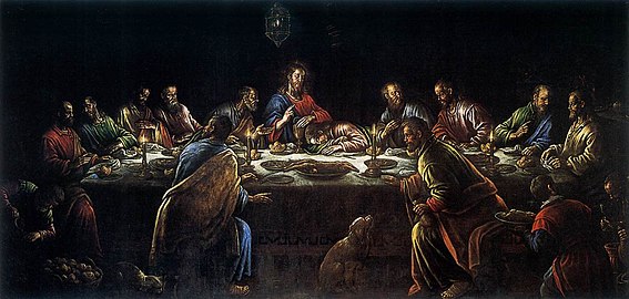 Ultima Cena di Leandro Bassano