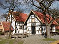 Fachwerkgebäude an der Windmühle Südhemmern