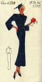 A dress by Vionnet, 1932–34