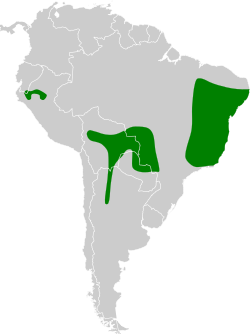 Distribución geográfica del espinero común.