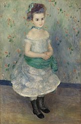 Retrato de Jeanne Durand-Ruel, 1876, Barnes Foundation, Filadelfia