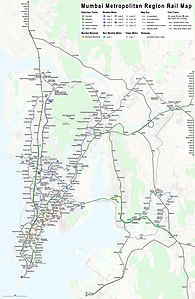 Railway map