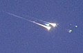 Image 15Space debris identified as WT1190F, burning up in a fireball over Sri Lanka. (from Space debris)