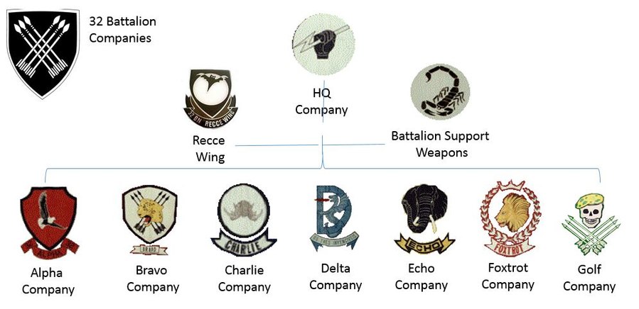 32 Battalion Structure