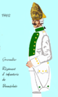 grenadier du régiment de Beaujolais de 1762 à 1776