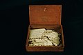 Деревянная «Новая карта Королевства Нидерландов» разобранная в деревянной упаковке, 1816 год, Амстердам. Экспонат Роттердамского музея[нидерл.]