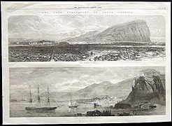 Terremoto en Arica, Perú, 1868 en The Illustrated London News.