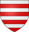 Blason de la famille de Bourlémont, d’ancienne chevalerie, qui s'est éteinte vers 1390.