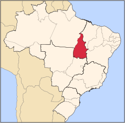 สถานที่ตั้งในบราซิล
