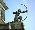 Image 30Archer statue by Eric Aumonier at East Finchley Underground station.