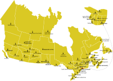 Arcidiecéze Ottawa-Cornwall na mapě