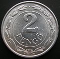 2 pengő reverse