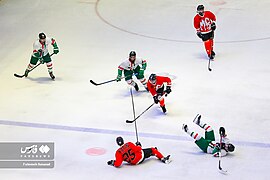 Iran men's ice hockey league in Tehran