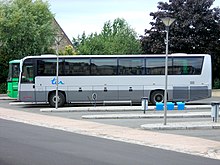 La gare routière.