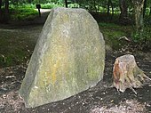 Menhir de la Pierre de Chalais, Bois de Clamart.