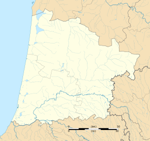 迪奥尔-巴尚在朗德省的位置