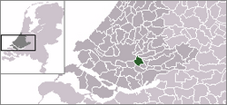 Ridderkerk na mapě