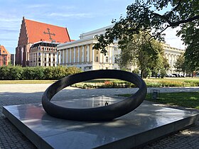 Monument au héros Witold Pilecki à Wrocław.